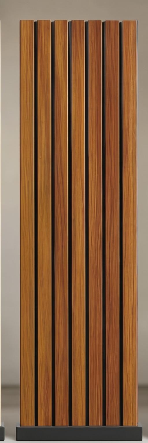 Aveirro uPVC Fluted Panel Wood Grain Finish Kolkata