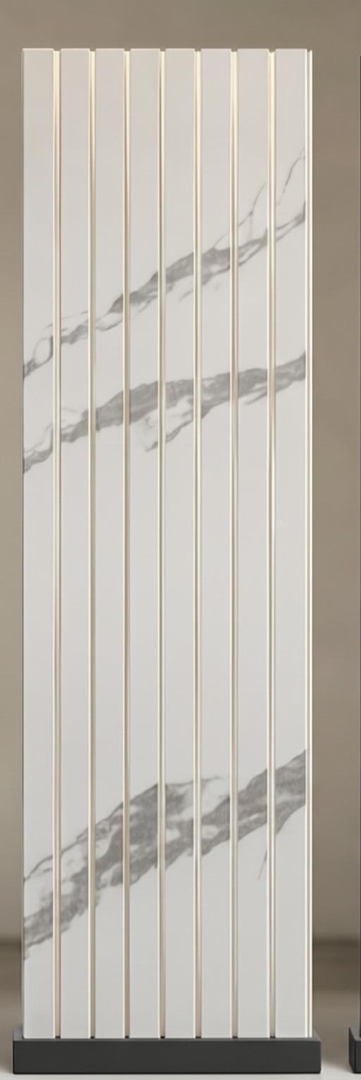 Aveirro PVC Fluted Panel Marble Look Finish for Kolkata Interiors